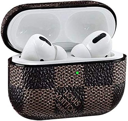 New Gift Box with Airpods Pro Case, Leather case for AirPod Pro / 3, Premium Leather case Compatible with AirPods Pro /3, Ideal for Gifts to Friends and Family on Holiday