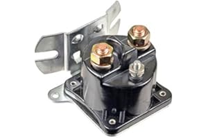 EMS GLOBAL DIRECT New Heavy Duty 200 Amp Solenoid Switch Relay Replaces SAZ4201GF, 15-535, Curved Base MTE Pumps