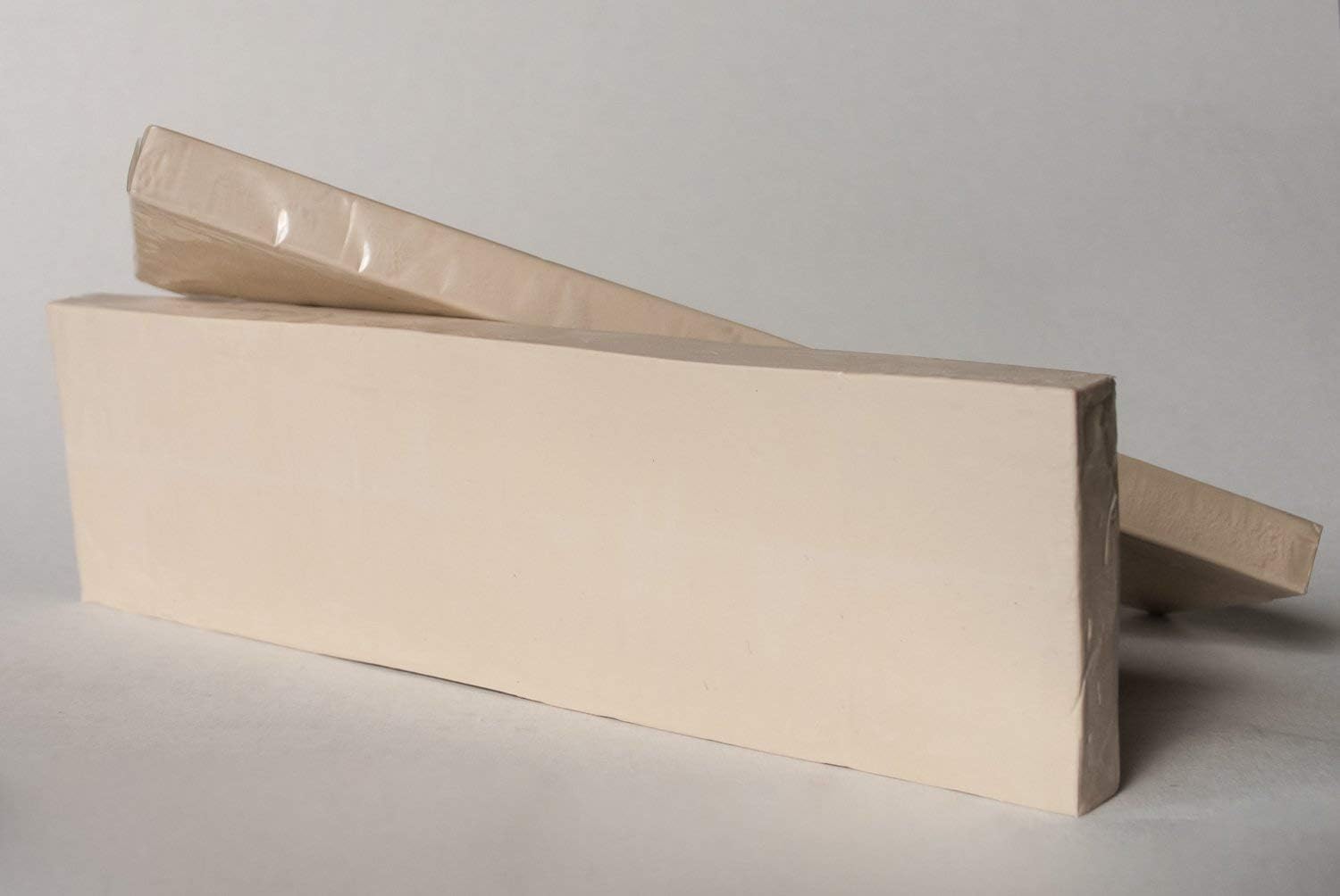 Van Aken International, Protolina, VA10314, Sulfur Free Sculpting Clay, Thin Bar Natural Soft, 1 Pound Bar