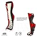 RDX Shin Guards for Kickboxing, Muay Thai, MMA Training and Fighting, Maya Hide Leather Instep Leg Protective Gear, Protector Pads for Martial Arts, Sparring, BJJ and Boxing