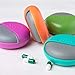 LazyMe Decorative Pill Box Cute Size for Purse Locking Small Daily Case (Green, 1)