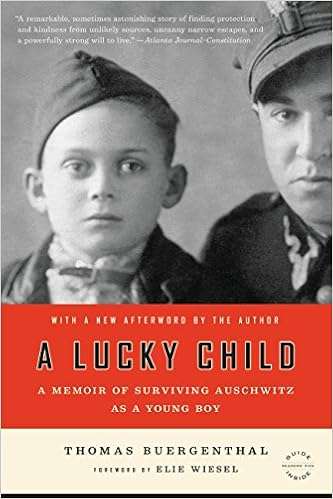 A Lucky Child A Memoir Of Surviving Auschwitz As A Young Boy Buergenthal Thomas Wiesel Elie 9780316043397 Amazon Com Books