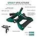 Lawnfit Lawn Impact 360 Degree Rotating Sprinkler, Large, Green