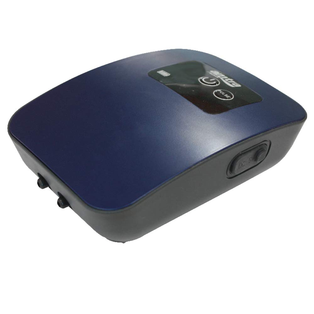 Amtra Air System 120 Ups - Silent Aquarium Aerator, Aquarium Filter Aeration Kit Included, Battery Life 11 Hours, 2 It/min - 2 Output