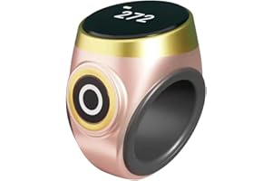 ZYNCUE Smart Ring Counter with Digital Display, Rechargeable and Luminous, Adjustable and Comfortable to Wear