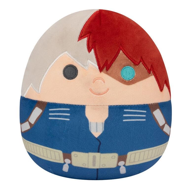 Squishmallows Original 20cm Shoto Todoroki - My Hero Academia - Official Jazwares Plush - Collectible Soft & Squishy Anime Stuffed Animal Toy - Gift for Kids, Girls & Boys