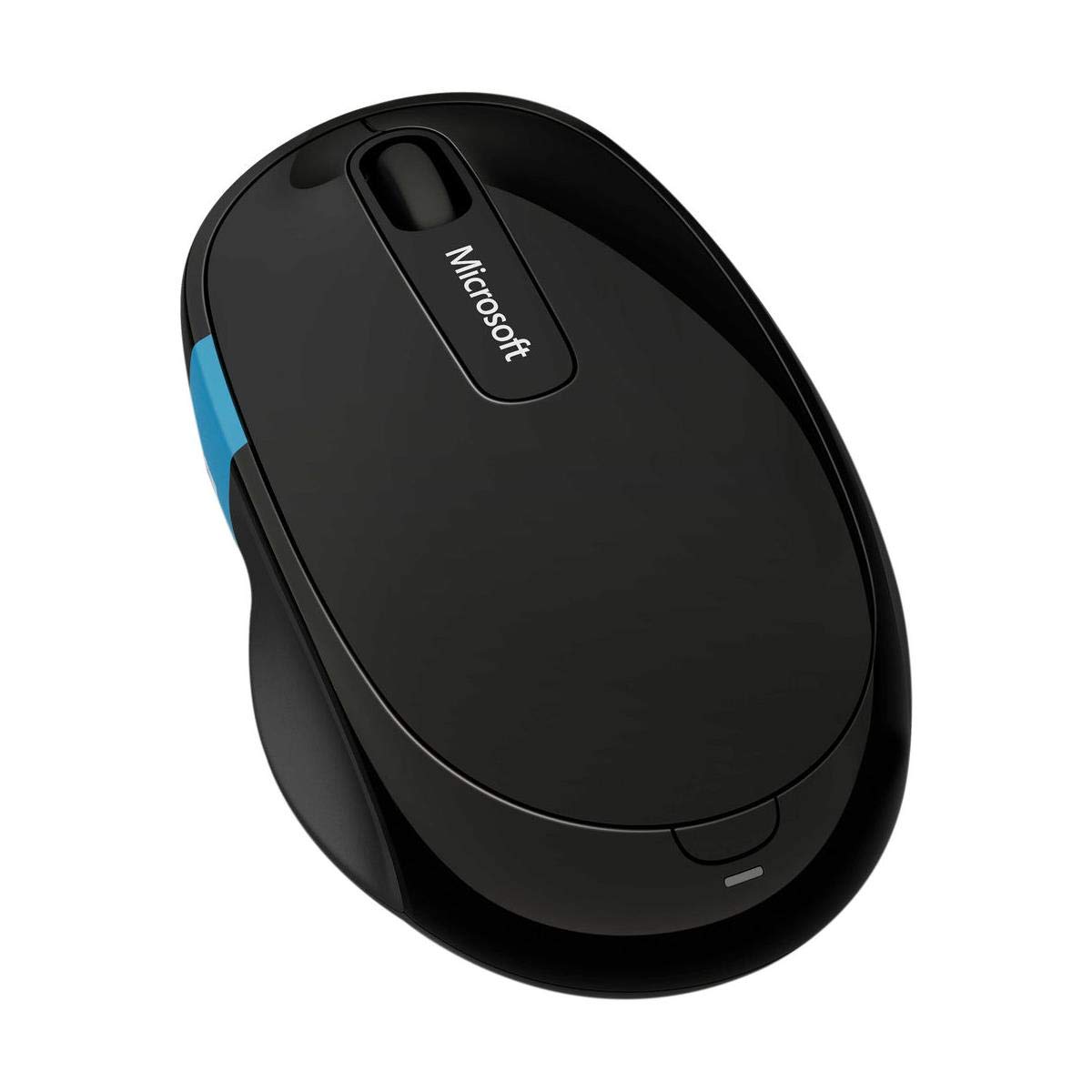 Microsoft Sculpt Comfort Mouse - Black. Comfortable design, Customizable Windows Touch Tab, 4-Way Scrolling,Bluetooth Mouse for PC/Laptop/Desktop, works with Mac/Windows Computers