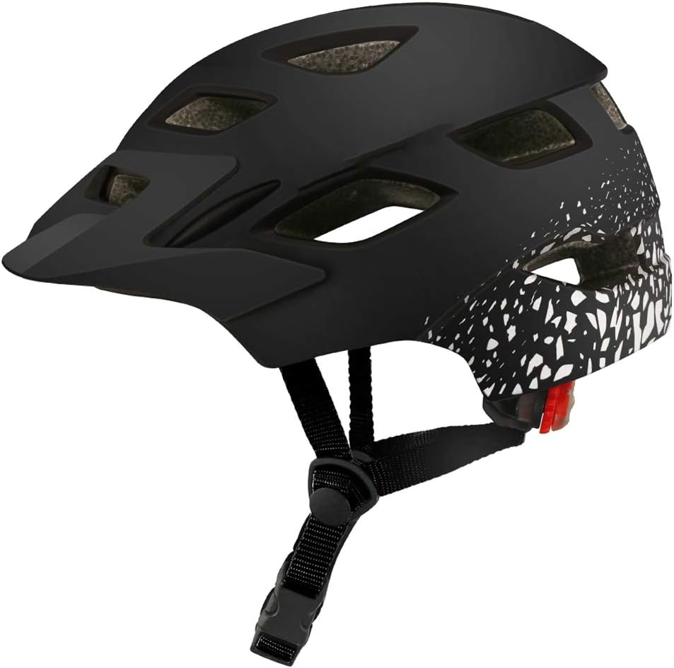 Fahrradhelm mit einem LED-Rücklicht Kinder,Laufradhelm für Kinder,Mtb ...