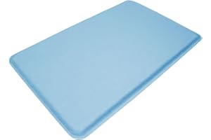 GelPro Medical Anti-Fatigue Mat: Standing Anti-Fatigue Floor Mat - Non Slip Heavy Duty Professional Mats - Ergonomic Cushioned Comfort Pad - 20” x 32” - Columbia Blue