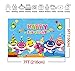 Art Studio 7x5ft Shark Family Photo Background Children Happy Birthday Party Photography Backdrops Cartoon Animals Theme Studio Props Booth Vinyl