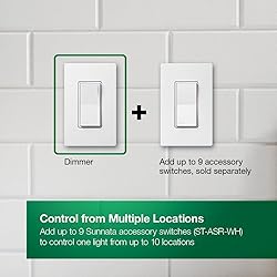 Lutron Sunnata Touch Dimmer Switch with