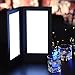 WeChef LED Back Lit Light Menu Holder Cover Folding Double Panel Fits 5