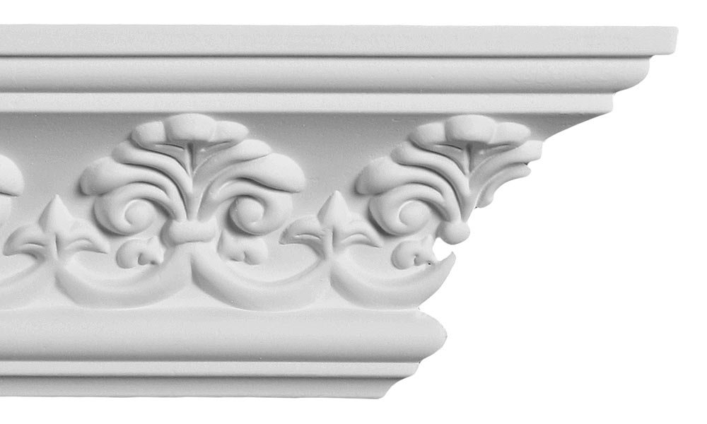 Crown Molding Plastic Crown Moulding Manufactured with a