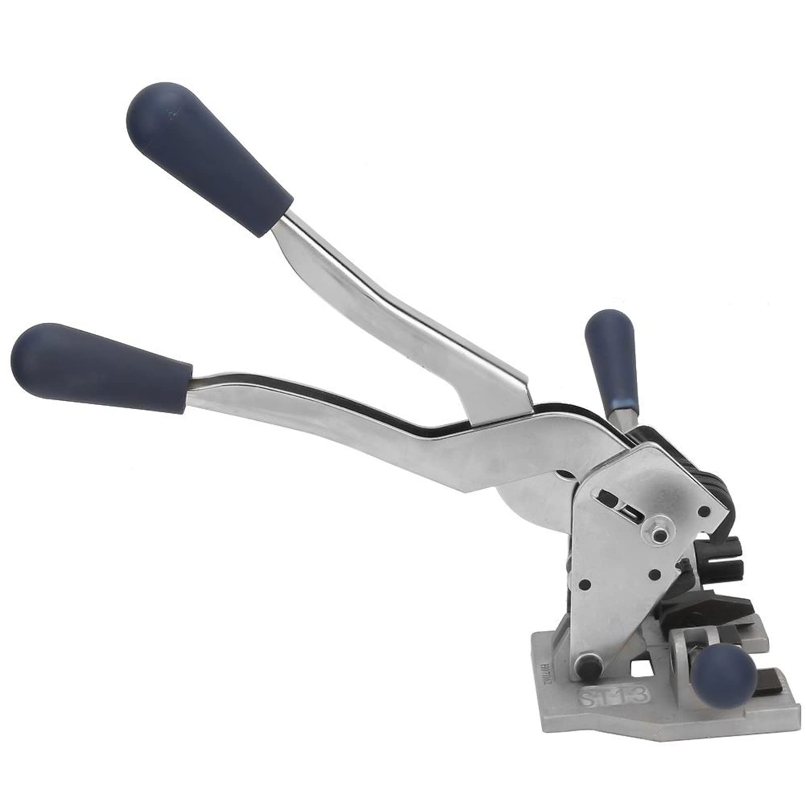 Okuyonic Strapping Banding Tool,Strapping Packing Machine Multi Function 3 in 1 Manual Steel Strap Tensioner Crimper for Industrial and Household Packaging