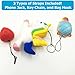 Pidoko Kids Random Assorted Squishies - 30 Pack Squishy (Each Pack has Panda and Unicorn)- Cream Scented Jumbo, Medium, Mini, Soft Slow Rising - Phone Straps, Key Chain, Headphone Jack (30 Pcs)