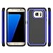 Galaxy S7 edge Case, Bestselling Shop Shock Absorbing Hybrid Rubber Plastic Impact Defender Rugged Slim Hard Case Cover Shell For Samsung Galaxy S7edge S VII G935 GS7edge (Blue/Black)