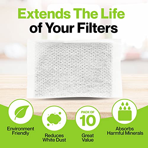 [10 Pack] Demineralization Cartridge for Humidifier Without Plastic