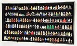sfDisplay.com,LLC. 180 Lego Men/Legos/Mini Figures Minifigures/Display Case Cabinet - Lockable (Black Finish)