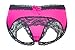 Sofishie Sexy Midnight Open Back Bow-Tie Panty/Panties/Underwear - Rose - XL