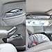 Automecar Car Windshield Sun Shade 2 Pcs Universal Foldable Front Windshield Sunshade UV Protector Heat and Sun Reflector to Keep Vehicle Cool(28