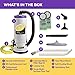 ProTeam Backpack Vacuums, Super QuarterVac Commercial Backpack Vacuum Cleaner with HEPA Media Filtration and 2-Piece Wand Tool Kit, 6 Quart, Corded
