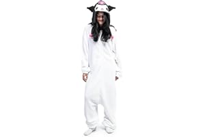 Bioworld Hello Kitty Hooded Kigurumi Cosplay Onesie Costume Union Suit