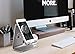 Bestand 2 in 1 Apple iWatch Stand, Airpods Charger Dock, Phone Desktop Tablet Holder for Airpods, iPhoneX/XS/XS Max/XR/8/8 Plus/Samsung Galaxy S10/S9/S/iPad,Grey (Airpods Charging Case NOT Included)