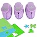 YazyCraft Bear, Star and Ribbon Shaped Paper Hole Puncher, 3 Pack