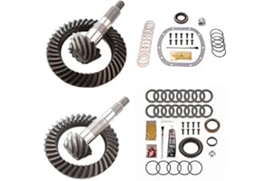 NATIONAL DRIVETRAIN 4.88 RING AND PINION GEARS & INSTALL KIT PACKAGE - DANA 30 TJ FRONT / D35 REAR