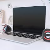 Hama Sonic Mobil 2 PC Speakers USB 3.0 3W 3.5mm Stereo Black Red view 7