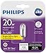 Philips LED T3 Capsule Non-Dimmable 12-Volt Accent Light Bulb: 200-Lumen, 3000-Kelvin, 2-Watt (20-Watt Equivalent), G4 Base, Bright White, 6-Pack