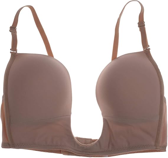 Amazon Vブラ 胸の開いたドレスに ブラジャー 通販