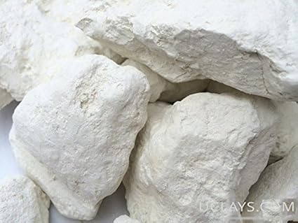 Amazon Com White Edible Clay White Dirt Chunks Lump Natural For Eating Food 1 Lb 450 G