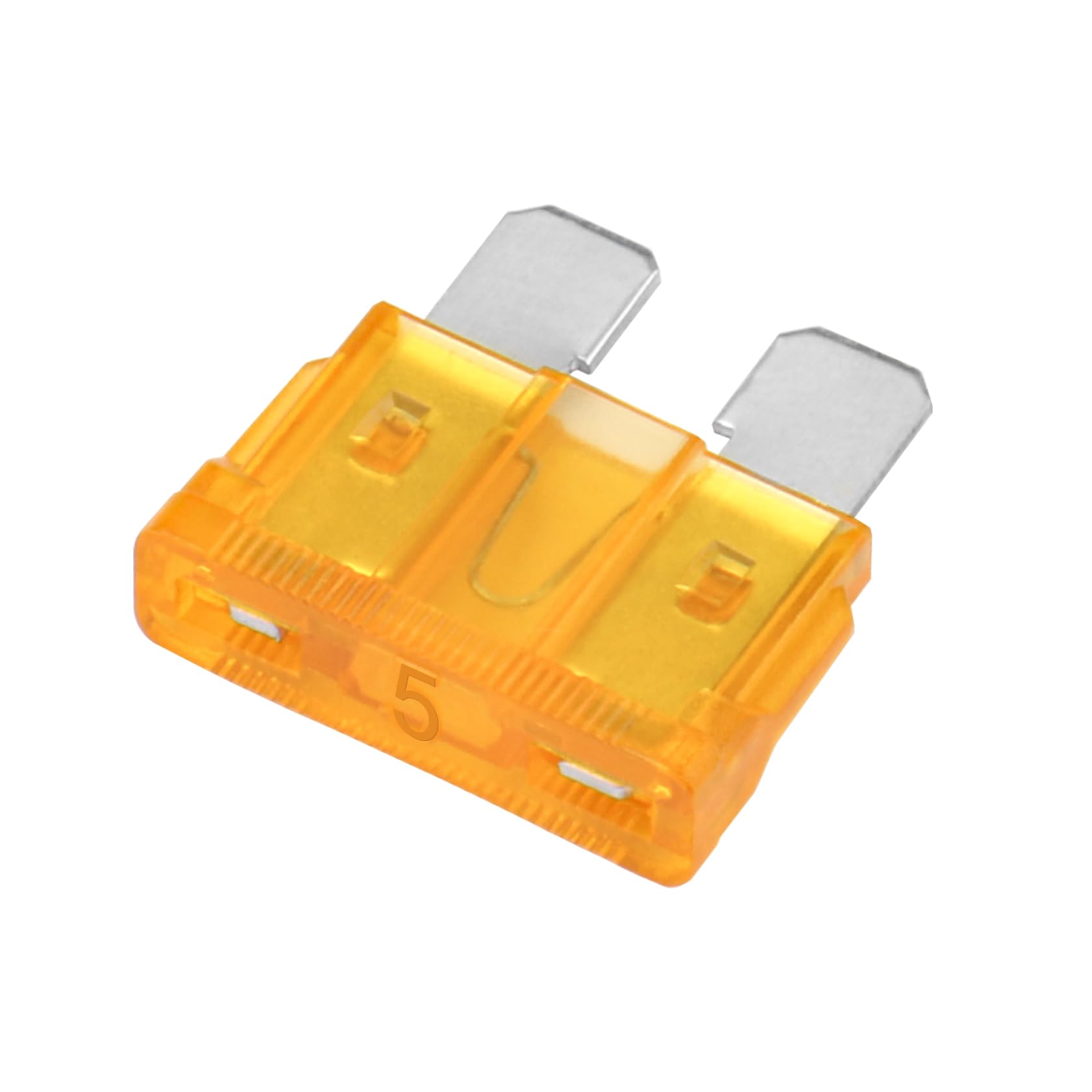 Heschen Standard Blade Fuse ATC-5 Auto Assorted Car Truck 5A Orange Pack of 50