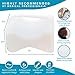 Posture Pro Health Memory Foam Orthopedic Knee Pillow with Cooling Gel & Adjustable Strap | Back, Hip, Knee Support Cushion for Side Sleepers & Pregnant Women | Bonus Cover | Best in Comfort & Design
