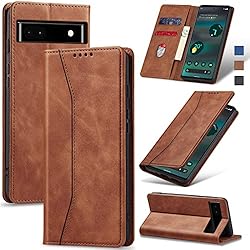 Jasonyu Flip Wallet Case for Google Pixel 6A