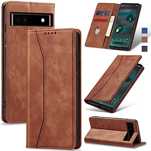 Jasonyu Flip Wallet Case for Google Pixel 6A