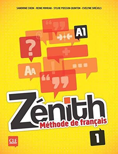 Zenith: Livre de l'Eleve 1 & DVD-Rom (French Edition)