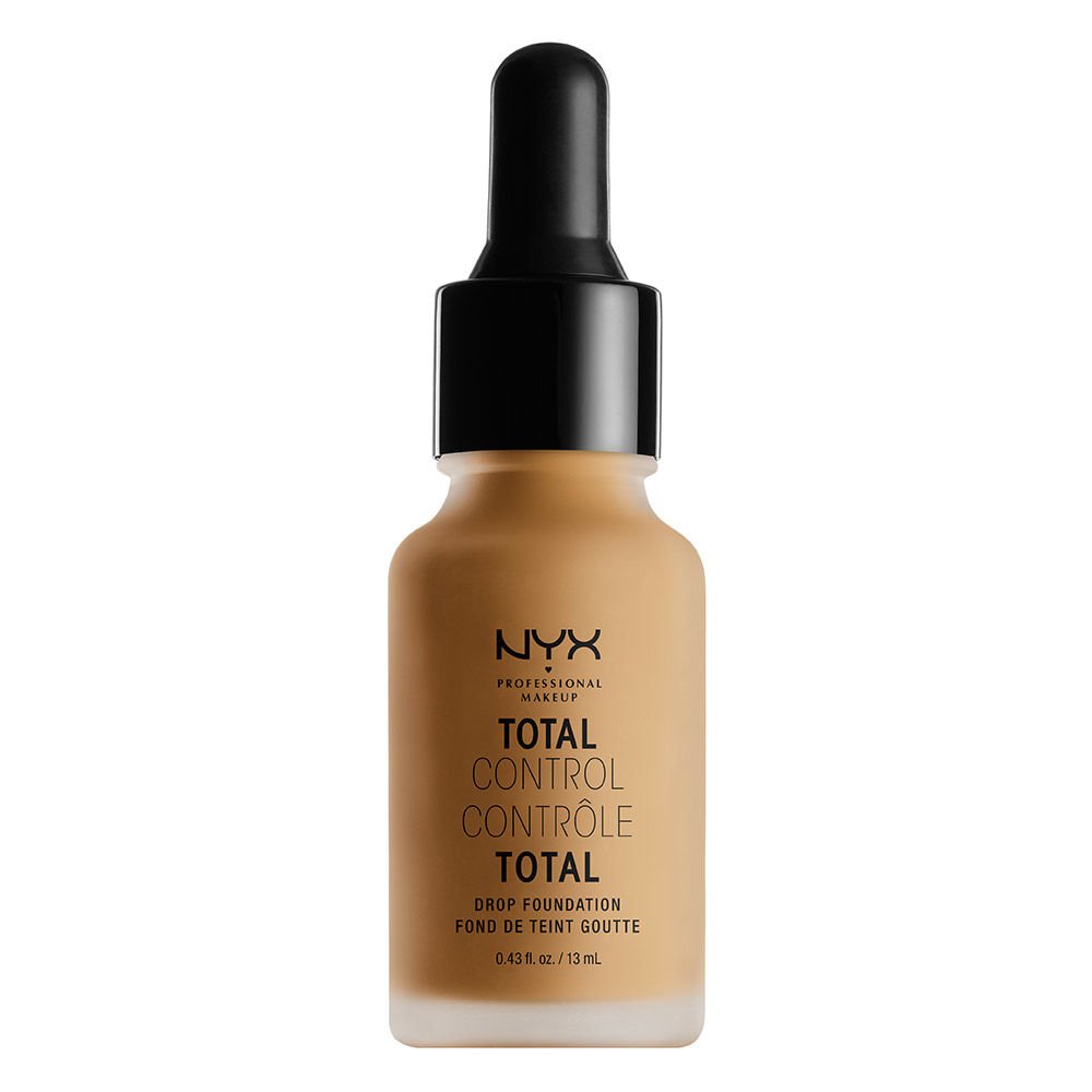NYX Professional Makeup Total Control Drop Foundation, Precise Dosage, Buildable Coverage, Long Lasting, Vegan Formula, Matte Finish, Shade: Golden Honey — image 1