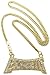 GWOOD Esskeetit Pendant with 24 Inch Long Cuban Necklace (Gold Color)