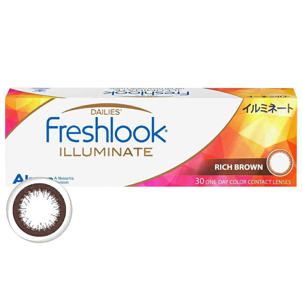フレッシュルック デイリーズ イルミネート リッチブラウン 【BC】8.6【PWR】-4.75 30枚入商品画像