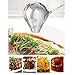 HSTYAIG Kitchen Stainless Steel Saucier Drizzle Spoon Mint Sauce Ladle Sauce with Spout (Drizzle Spoon)