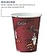 Solo 378SI-0041 8 oz Bistro SSP Paper Hot Cup (Case of 1000)