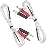 ZORZA 2Pcs K-Type Temp Sensor K Thermocouple 50&deg;C to 350&deg;C for Multimeters | Waterproof,Mini Connector Temperature Sensors,for Most Meters,Recording Instruments Electronic Regulators,Check Dryer Temps
