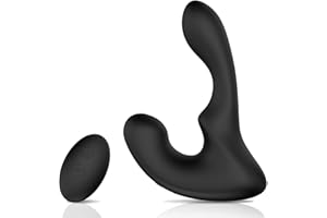 PHANXY Wave-Motion Vibrating Prostate Massager Remote Controlled 9 Speeds G-Spot Vibrator Anal Sex Toy for Unisex and Couples