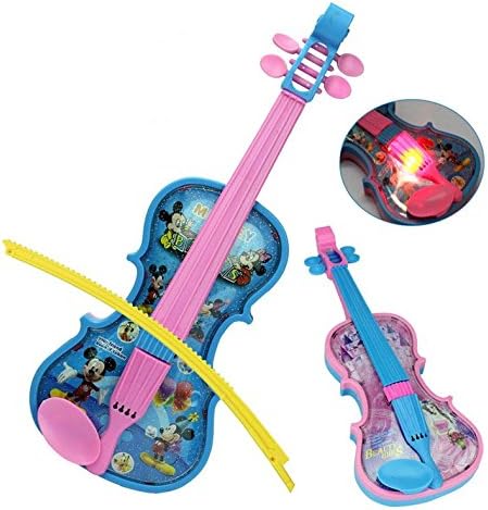 Baby Early Education Music Story Learning Machine Toy (Violin-Pink)