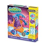 The Orb Factory Morph Prehistoric Compound Playset (13 Piece), Pink/Purple/Orange/Blue, 10