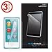MiniGuard iPod Nano 7 High Definition Ultra Clear Screen Protector 3 Pack for iPod Nano 7th Gen / 7th Generation (Newest Model)