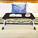 Jerry & Maggie Laptop Desk Wood Round Edge Lapdesk Game Table with Non-Slip Design & I pad Slot – Foldable Portable on Bed Sofa Party Computer Play Table Lazy Personal Desk (Jet Black)thumb 2
