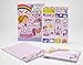 Rachel Ellen Designs Little Princess Unicorn Writing Kit, Girls Stationery Paper Letter Set, Stickers, Envelope Seals